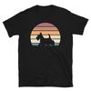 Retro Sunset Dog Pet Lover Scottish Terrier Breed Short-Sleeve Unisex T-Shirt