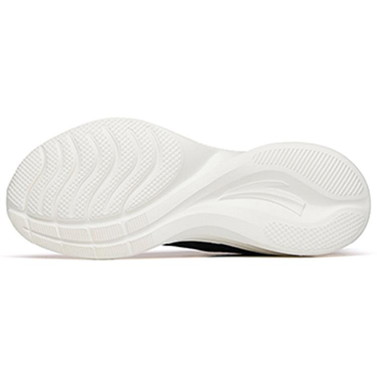 New Anta Running Collection Cushioning Lightweight Wear Resistant Slip Resistant Low Top Running Shoes Women's Black 122225570-1