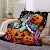 1pc Unicorn Pumpkin Blanket  Perfect for Home Decor,Living Room, Travel, Camping, Car Blankets
