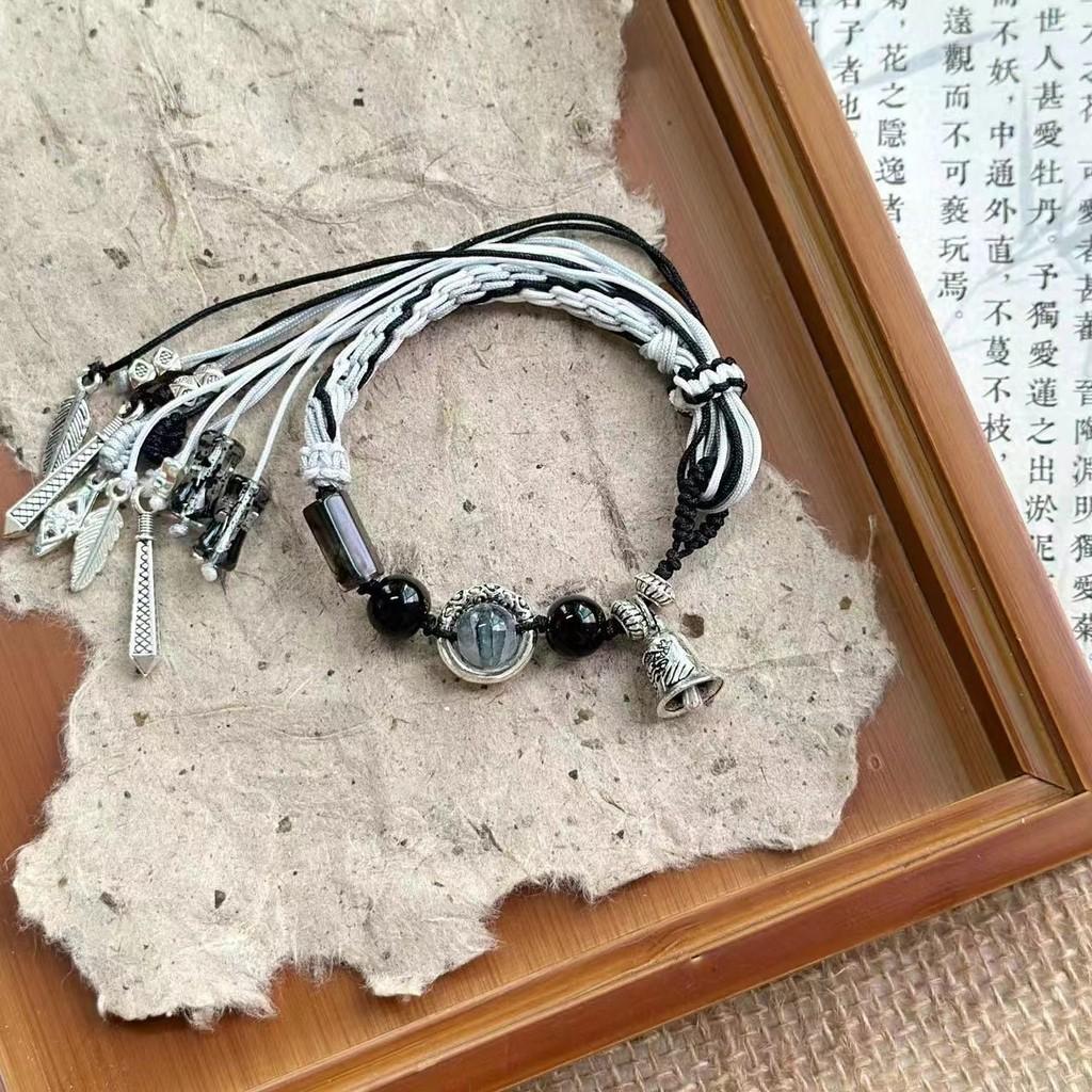 New Chinese Elegant Style Bell Beaded Bracelet With Sophisticated Detailing Handcrafted