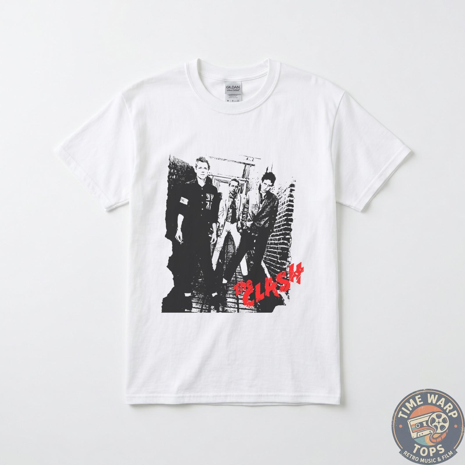 The Clash What s My Name T-Shirt, Music Band Punk Rock Unisex T-Shirt S