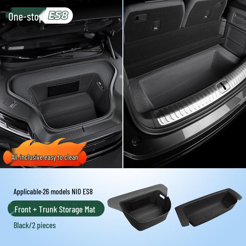 Compatible with 26 Models: Nio ES8 Third Generation Frunk Storage Mat Organizer - Car Interior Decor Accessory