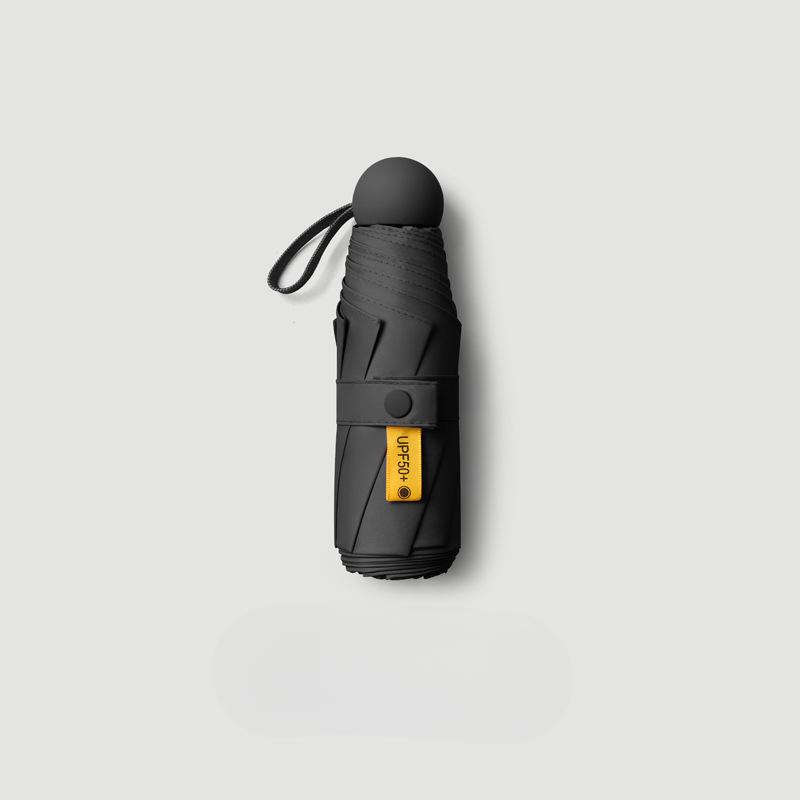 

Компактный складной мини-зонт от солнца – защита от ультрафиолета, легкий и портативный, двойное использование от солнца и дождя