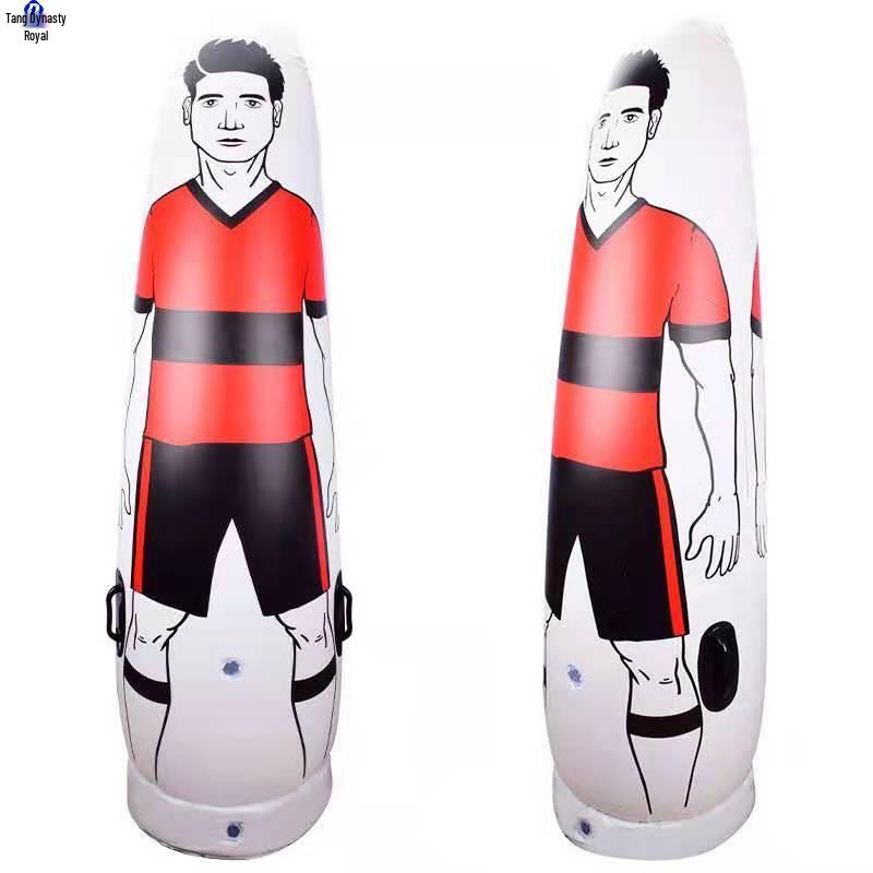 Inflatable Soccer Training Mannequin and Pump