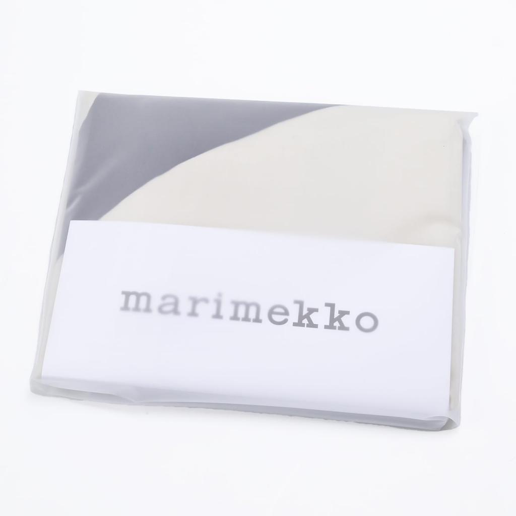 Marimekko Iso Unikko Pillowcase, 50x70cm, Black and Beige, 73496 073496 910 [Parallel Import]