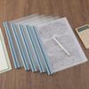10pcs A4 Rod Binder Clips,Thickened PP Material,Transparent Colorful Document Holders, Large Capacity Book Covers,Office Supplie