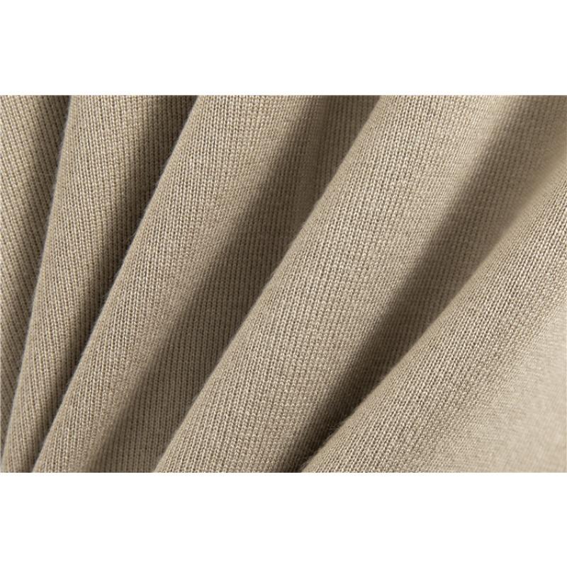 Knitted Wide Leg Trousers Sweater Suit Women's Spring and Autumn Plus Size Loose Fashion Temperament Pant Suit