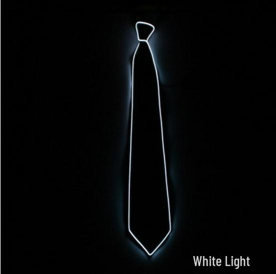 LED Light-Up Arrow Tie - Korean & British Style Wedding Fashion Accessory