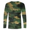 Men's T Shirt O-Neck Clothing Apparel Outdoor Long Sleeve Print Fashion Designer Vintage