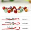 Cuentas de Ágata Roja Natural: Cuentas de Agujero Grande para Pulseras DIY, Collares y Accesorios de Joyería