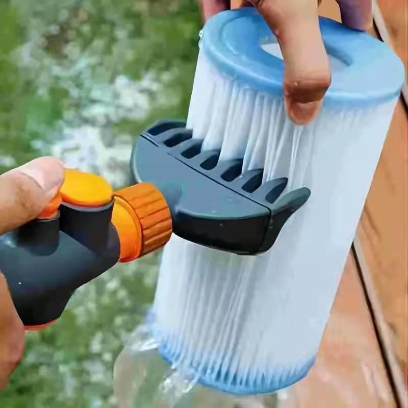 1pc Instantly Removes Debris Dirt Heavy Duty Durable High-Performance Cartridge Cleaner for Spa Swimming Pool Filters-Essential