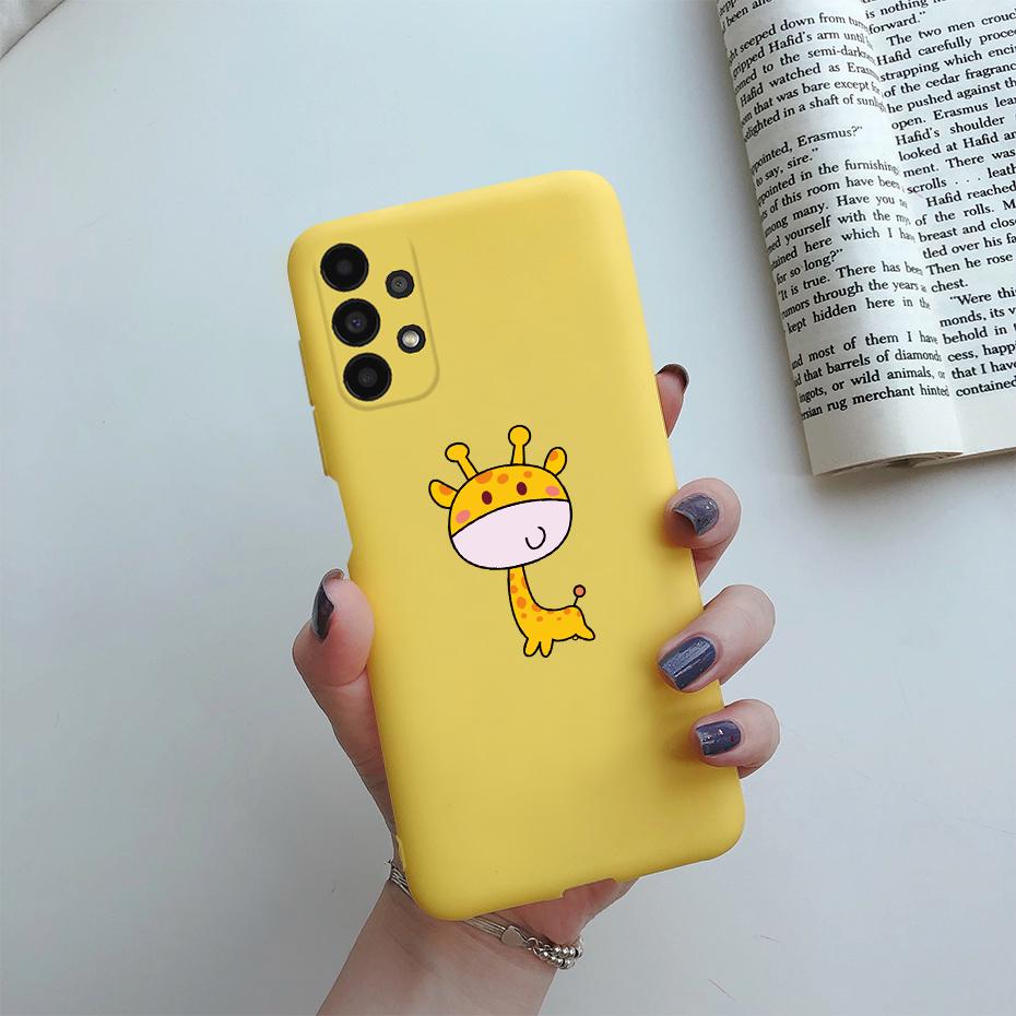 For Samsung A13 4G Case Cute Cartoon Painted Cover Silicone Soft TPU Phone Case For Samsung Galaxy A13 A 13 A 03 A03 Core Fundas