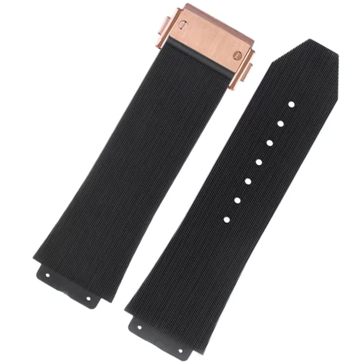 

[AIYIRUO] Ремешок для часов Hublot, совместимый с ремешком Hublot из мягкого силикагеля и силиконовой резины, пряжка из нержавеющей стали, прочный Big Bang HUBLOT