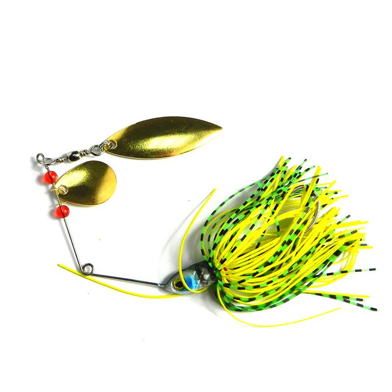 

Металлическая рыболовная спиннербейт HENGJIA 17,4 г, 1 шт., с 2 лопастями для свинцовой юбки на озере и реке