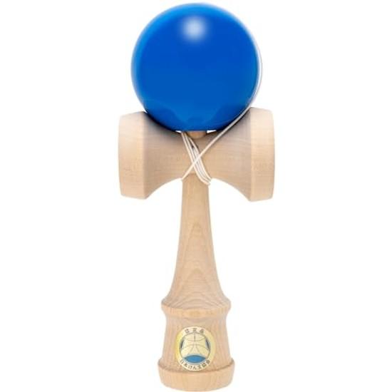Onda Kendama Certifikovaný mistr řemeslník Japonská asociace soutěžní-použití snadno-použitelné modrá náhradní šňůrka součástí.