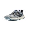 Li Ning Kids Round Toe Comfortable Non-Slip Wear-Resistant Rebound Support Mid-Top Basketball Shoes Kids Basketball Shoes Gray YKBU088-7