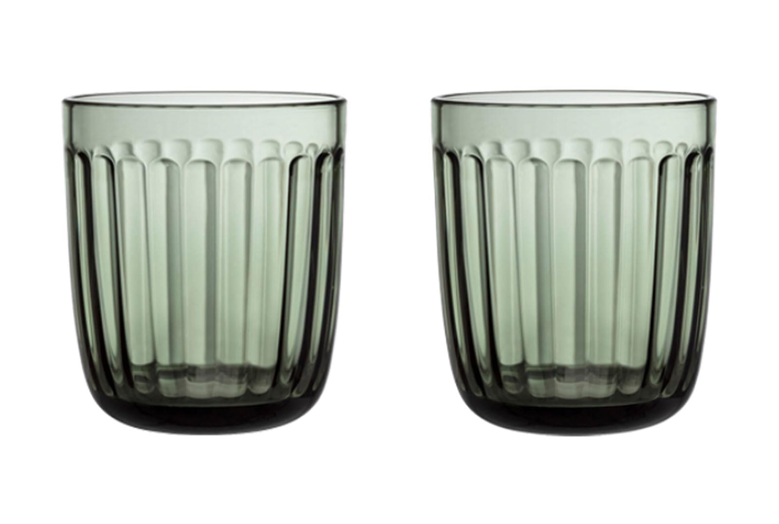 

[Officially Imported] Iittala Rami Tumblers, Approx. 260ml, Pine Green, Set of 2 (1070595)