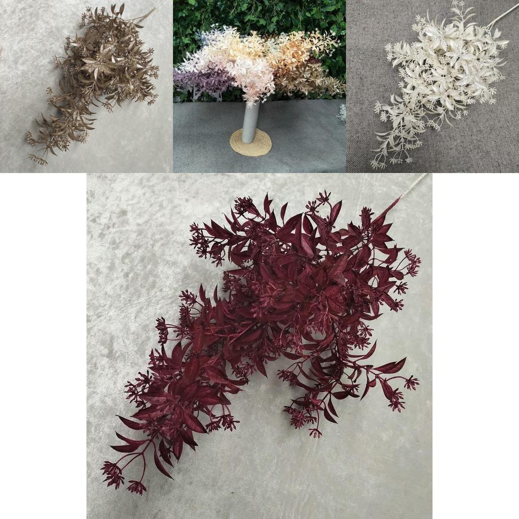 Artificial Water Lily Mist Flowers Durable Plastic Arrangements For Indoor Outdoor Decor