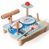 Children's Wooden Music Stand & Drum Set Montessori Xylophone Toy