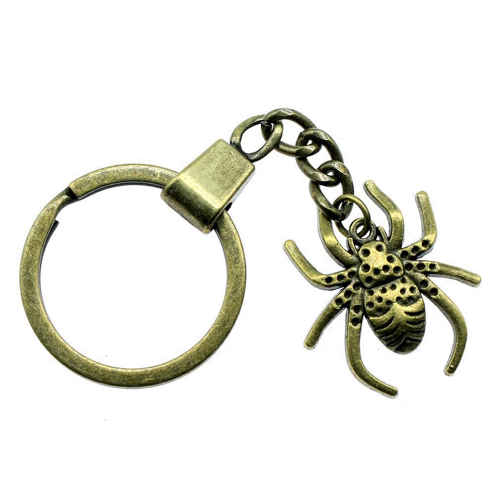 30mm Keychains Bat Cross Skull Vintage Jewelry Supplies QY006