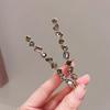 Retro Rhinestone Hair Clip: Versatile Fashion Accessory for Sideburns and Bangs