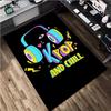 1Pc K Pop Print Rug - Home Decoration Carpet For Living Room Bedroom Flooring Computer Chair Area Rug