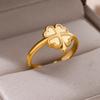 Ring for Women Stainless Steel Snake Gold Color Open Rings Female Vintage Jewelry Luxury Wedding Accessories Birthday Gifts