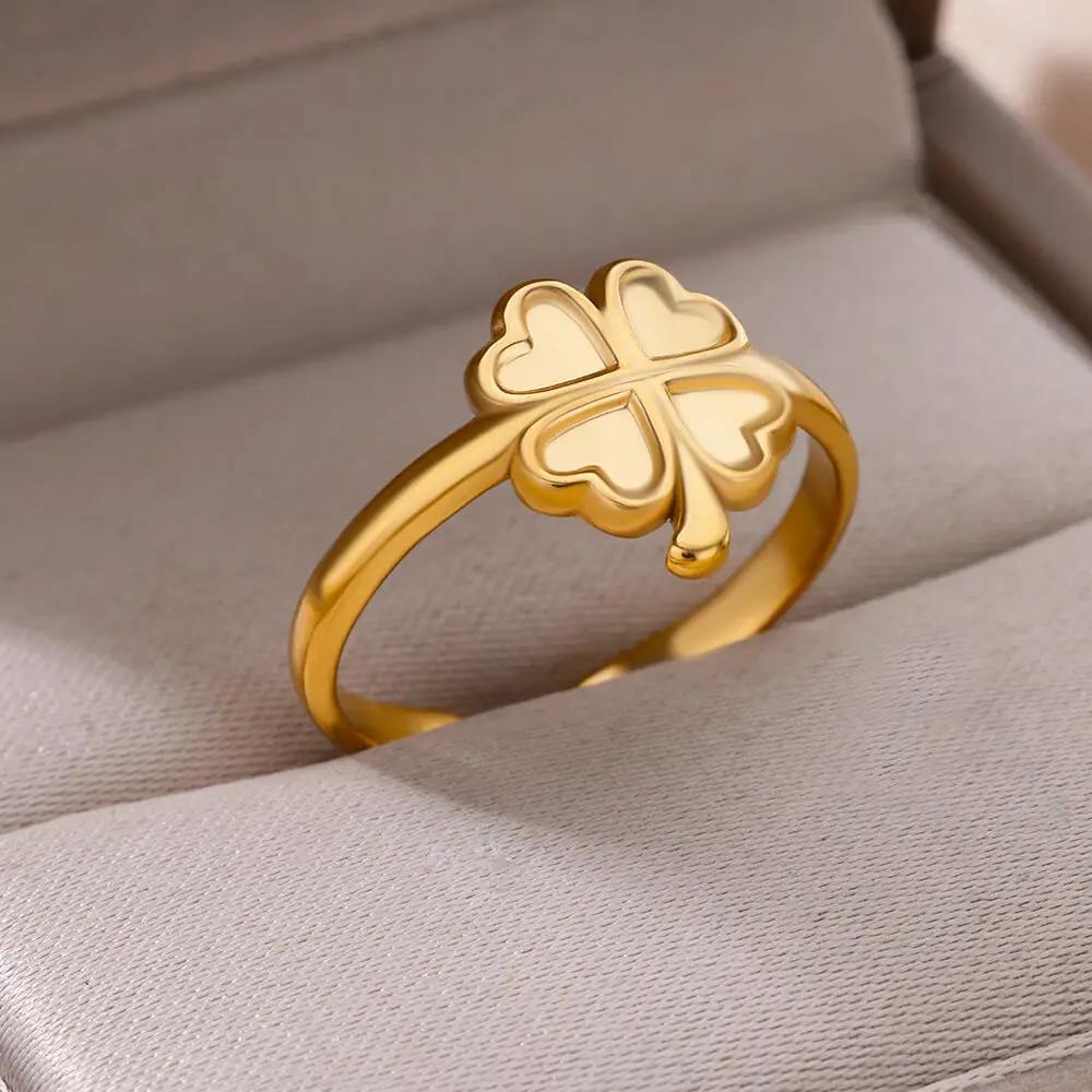 Ring for Women Stainless Steel Snake Gold Color Open Rings Female Vintage Jewelry Luxury Wedding Accessories Birthday Gifts