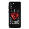 Phone Case For Samsung Galaxy S25 Edge S24 S23 S22 S21 Ultra S20 FE 5G S10 S10E S9 Plus Soft TPU Cover Boxing Champion Themed