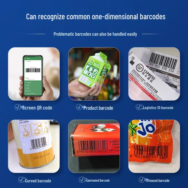 NTEUMM S2 Wireless 1D Barcode Scanner