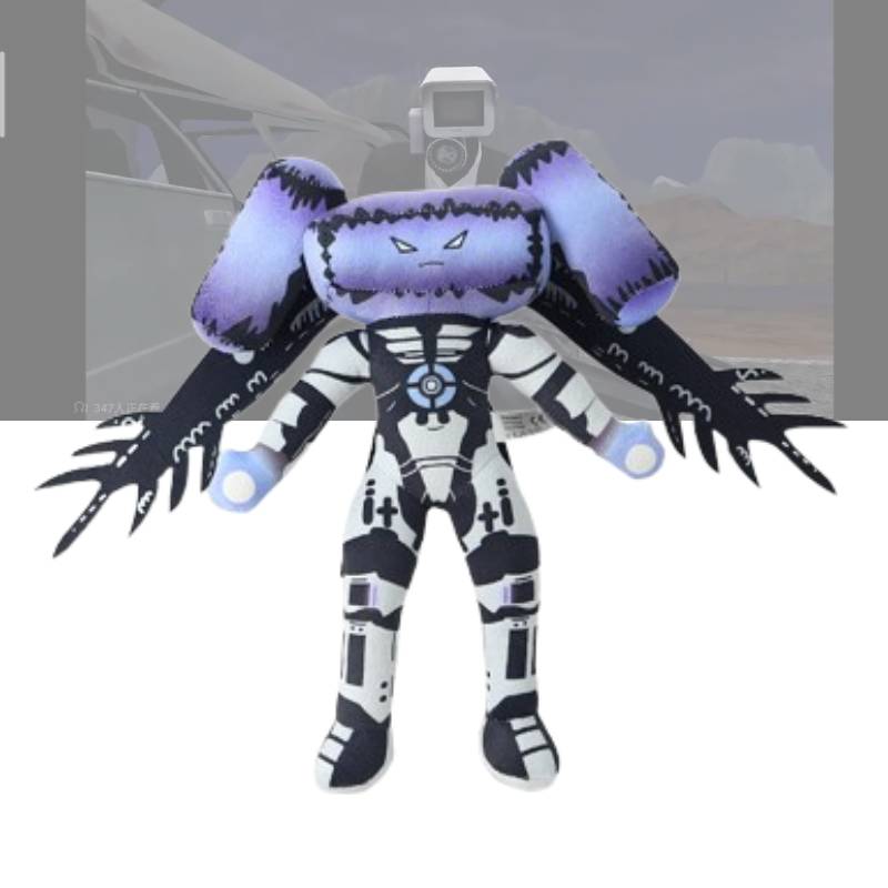 Plush Skibidi Toilet Toy Spoof Horror Doll Fashion Unique Exquisite Character