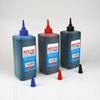 1 Box 500ml Permanent Marker Ink,Oily,Quick-Drying,Waterproof And Non-Fading,Non-Erasable 3 Colors Marker Ink Filler Liquid