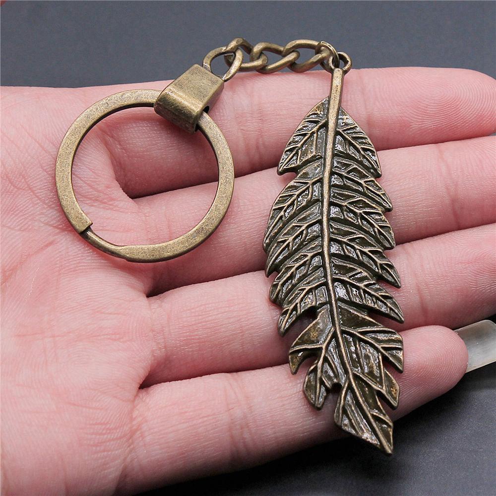 Tree of Life Nature Growth Pendant Antique Bronze Metal Keychain Trendy Gift for Nature Lovers
