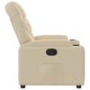 Cream Fabric Relaxation Armchair