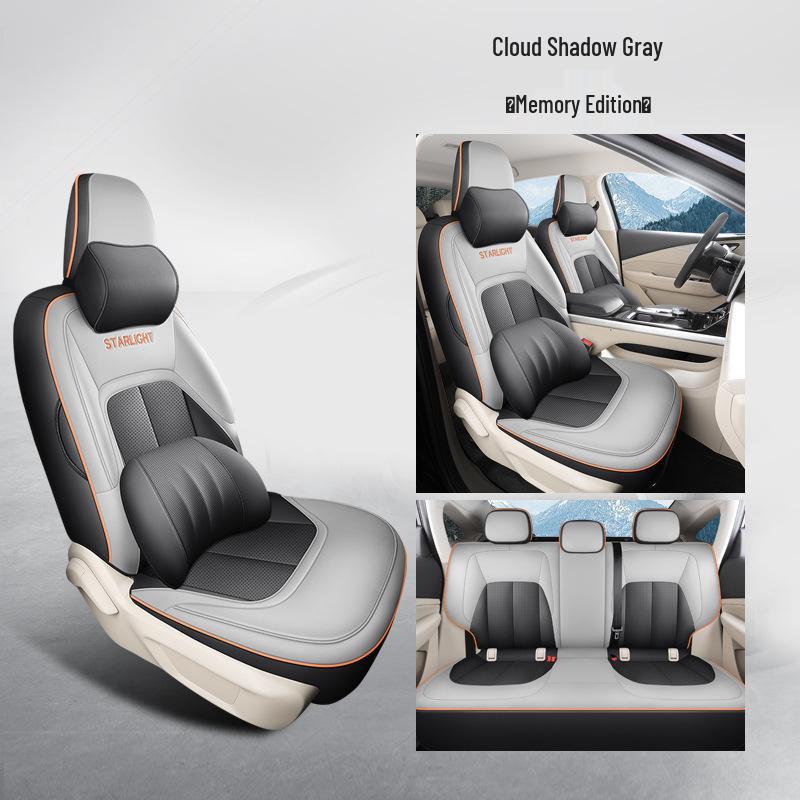 Universal Full Leather Car Seat Cushion for Wuling Xingguang: All-Season Comfort