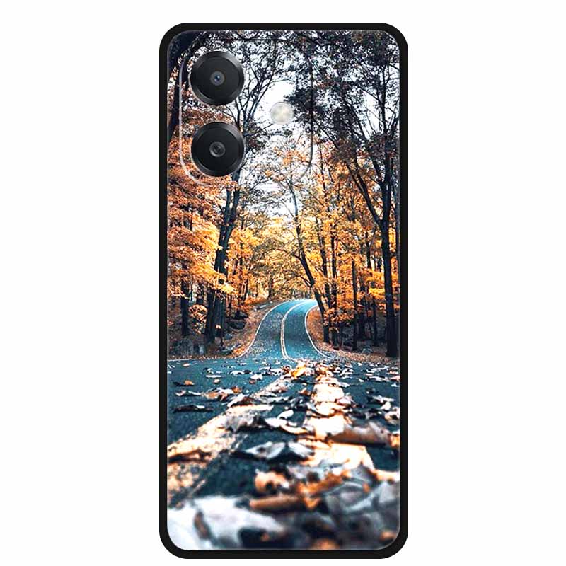 For OPPO A20 Case A 20 Phone Cover Lion Wolf Black Silicone Soft Back Cover Case For OPPO A40 A40m A60 5G Case A 40 A 60 Coque