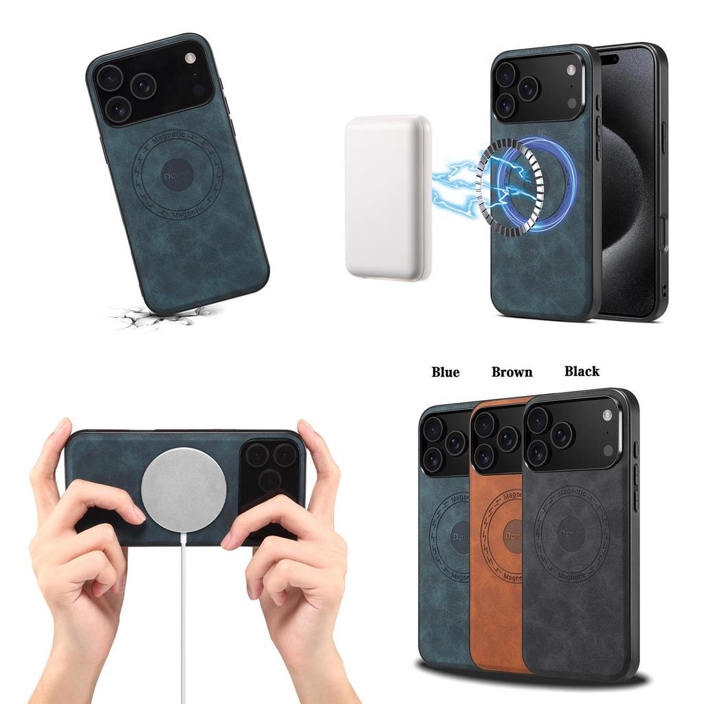 Denior Magnetic Wireless Charging Case for iPhone Pro Max