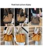 Autumn/Winter 2025 Leopard Print Canvas Tote - Large Capacity Mommy & Shopping Shoulder Bag
