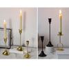 Contemporary Metal Candle Holder Iron Taper Candle Stand Candlestick Stand for Romance Wedding Centerpieces Decoration