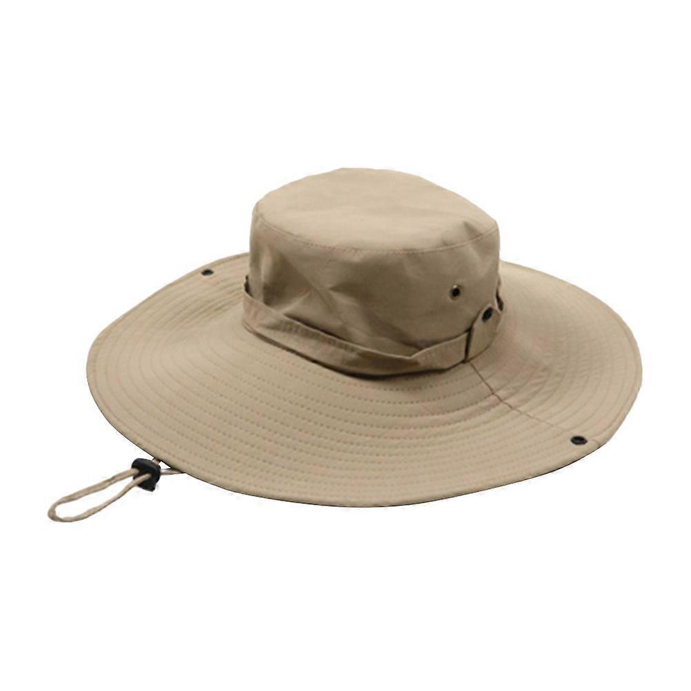 Wide Brim Bucket Hat Summer Sun Hat for Outdoor Camping