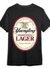 Herren Schwarz Grafik T-Shirt - "Ain't No Pastor Like The One I Got" Religiöses Sta