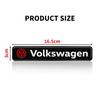 Estilo de Carro Luzes LED Decorativas para Carro Grade Frontal do Capô Emblema de Decoração Para Volkswagen Polo B5 B6 B7 T4 T5 Golf 4 5 6 Jetta Gol