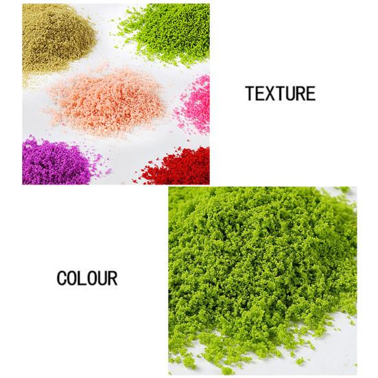 5 g Grasbaumpulver, geruchsfrei, nicht allergisch, umweltfreundlich, einfach zu bedienendes Sandkastenpulver für den Bau von Modellen