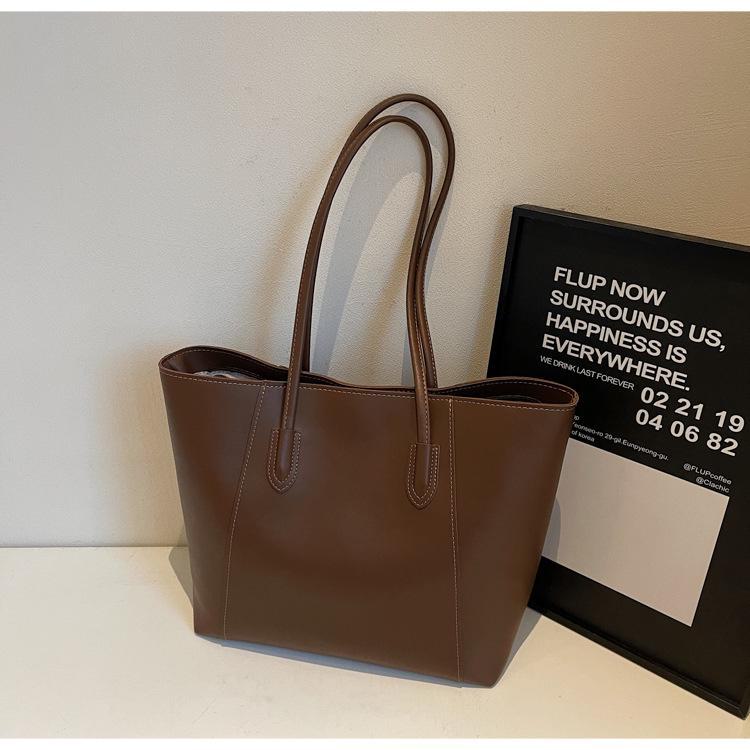 2025 Trendy Large Capacity Tote Bag - Stylish Ladies' Shoulder Handbag