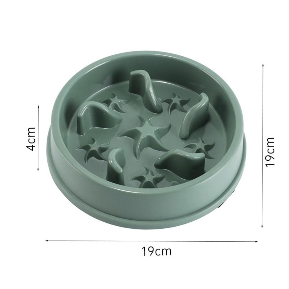 

Prevent Choking Slow Eating Dog Bowl PP Material Pet Feeding Bowl Puppy Slow Feeder for Dog Cat