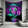 Creepy Clown Prop Pattern Home Decor Tapestry, Wall Hanging, Decorative RV Wall Cloth.MGT0918578