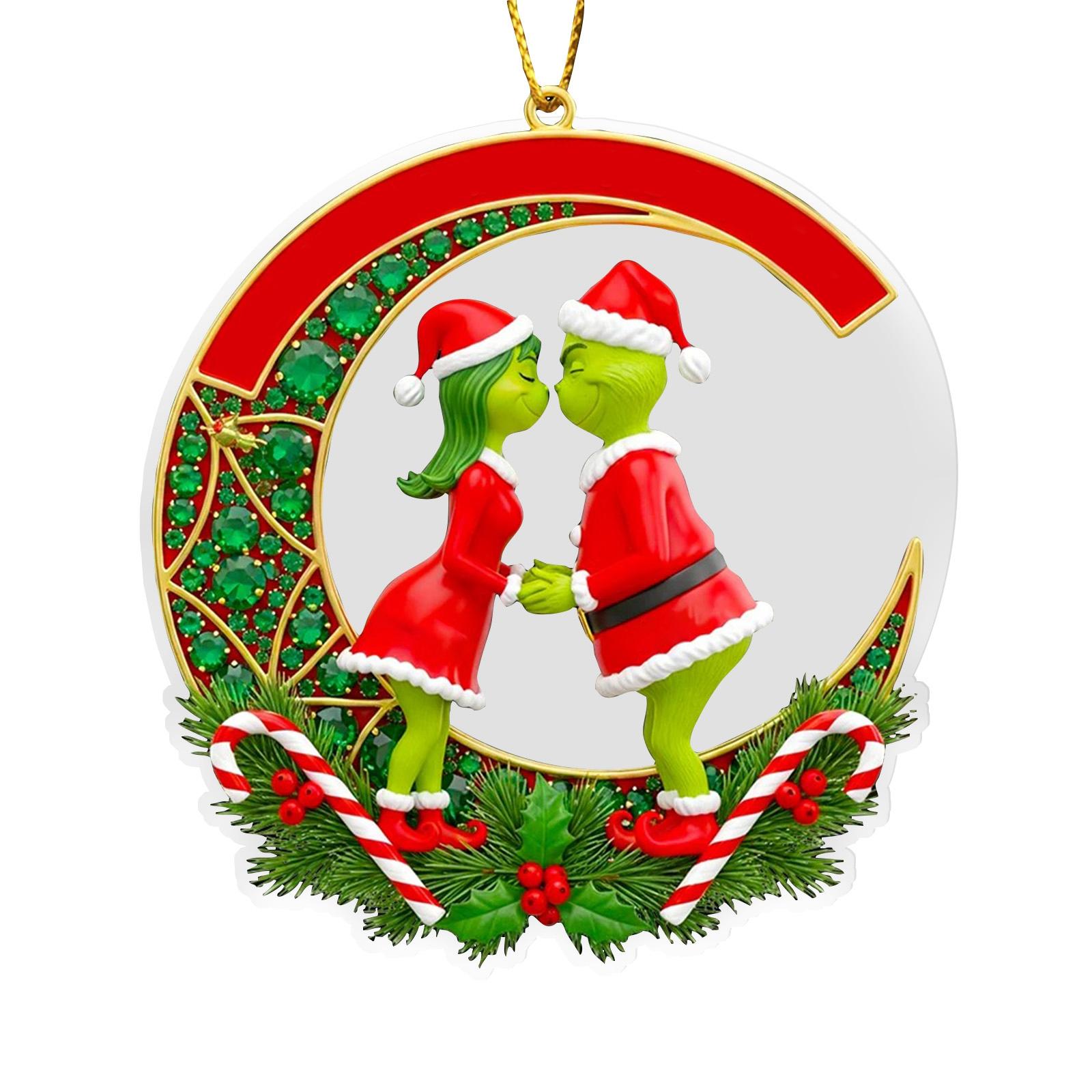 

Christmas Tree Hanging Decoration Sports Car Decoration Flat Decoration Pendant One Size