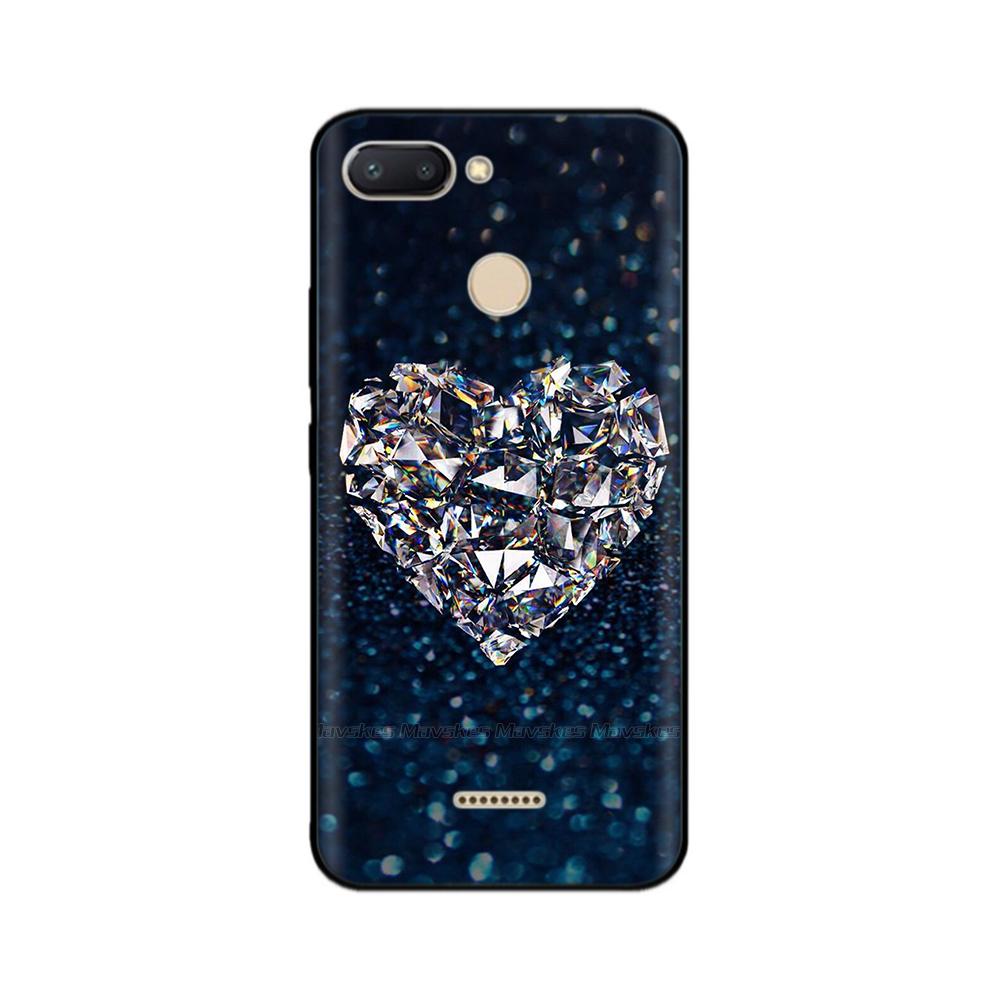 Silicone Case For Xiaomi Redmi 6A Case Cute Soft TPU Phone Case For Xiaomi Redmi 6 Redmi 6A Redmi6A a6 redmi6 Funda Cover Coque