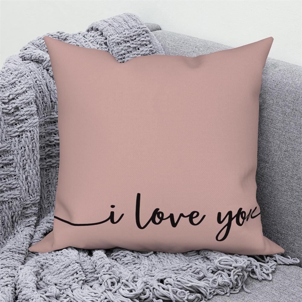 

Нежная розовая наволочка для спальни, украшение для дома 50x50cm