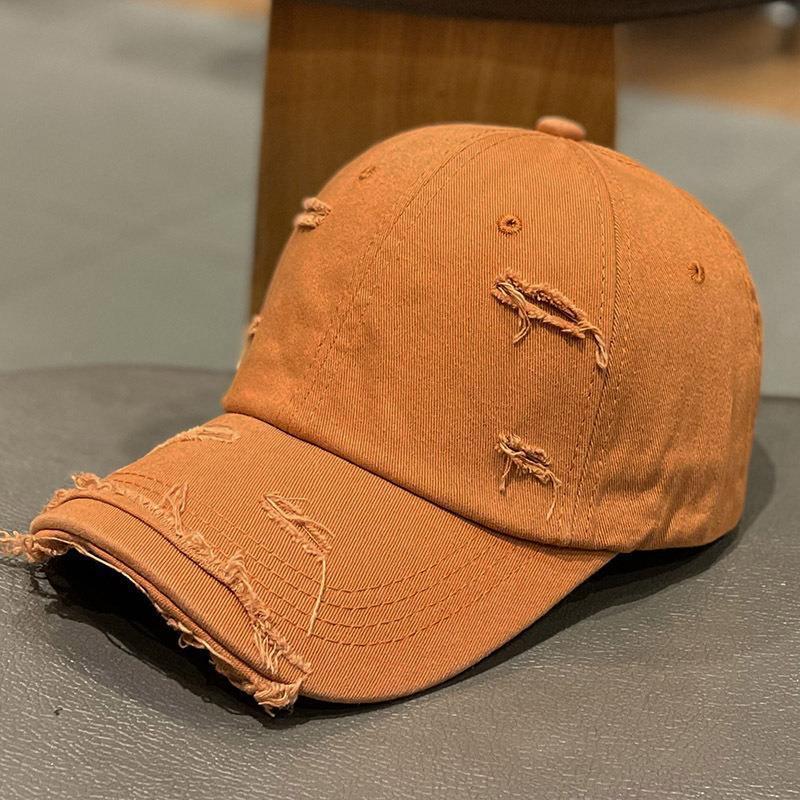 Retro Women Baseball Cap Solid Color Snapback Hat Korean Hip Hop Denim Peaked Hats Summer Unisex Sun Hats Gorras